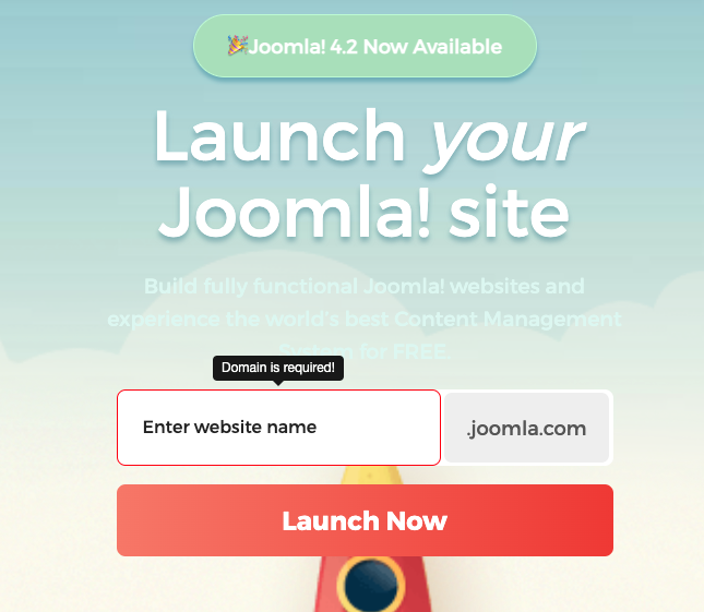 Joomla Launch