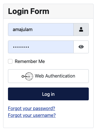 login